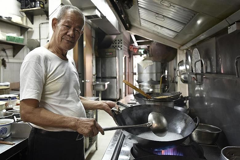 Mr Cheong Weng Kee often worked 12-hour days at his restaurant.
