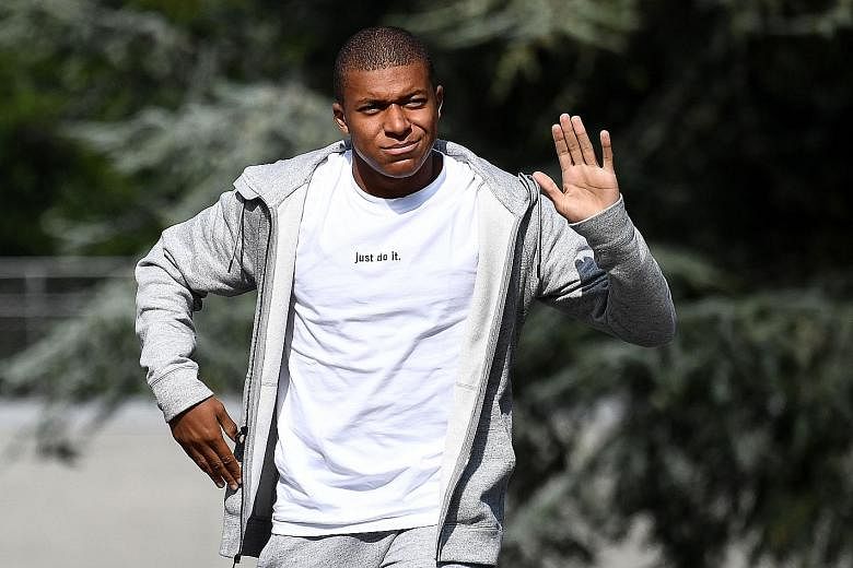 France forward Kylian Mbappe is ready to bid au revoir to French champions Monaco and say bonjour to Paris Saint-Germain.