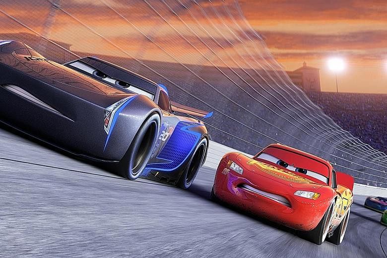 Cars 3 wants to be a stirring comeback tale of a champion racing car that is not quite done yet, but it is hard to care deeply for talking vehicles.