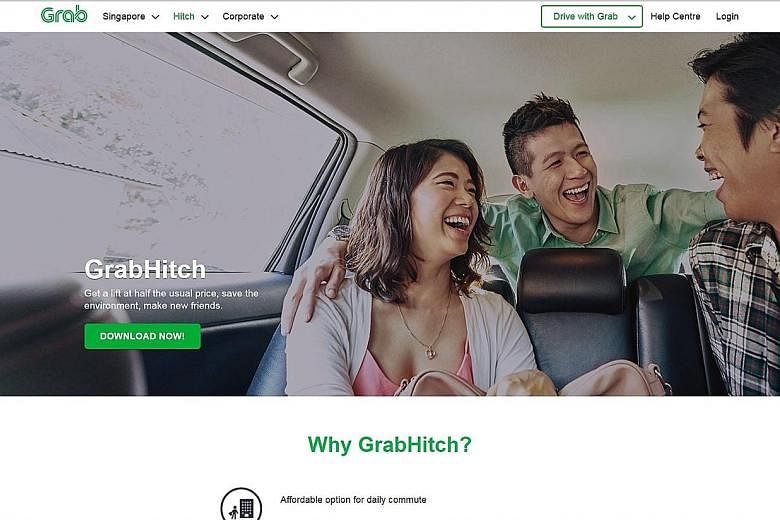 The GrabHitch social carpooling app was recently in the news when an SAF regular was fined $2,000 for giving 140 rides to paying passengers using the app between October and March. The staff sergeant had not sought prior approval.