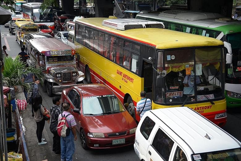 There are about two million vehicles in metropolitan Manila, which has a road network no longer than 1,100km. That translates to 2,000 vehicles per kilometre.