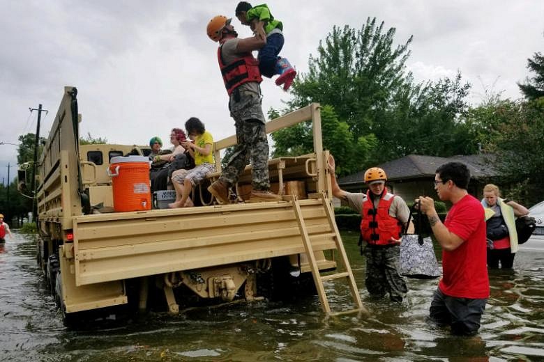 Harvey playing havoc with Houston Texans, who are headed to Dallas