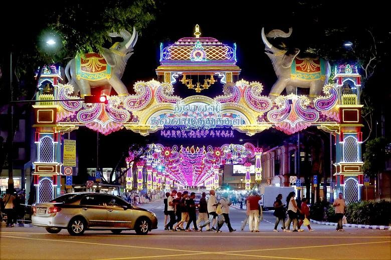 Activities to usher in the annual Deepavali festival have begun, with a street light-up ceremony in Little India last night officiated by Deputy Prime Minister Teo Chee Hean. Deepavali, popularly known as the Festival of Lights, is the most important