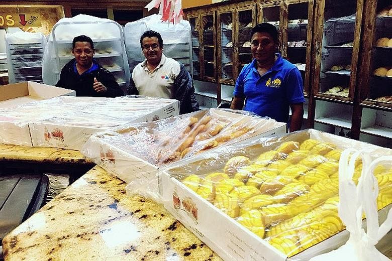 The staff of Mexican bakery El Bolillo in Houston, Texas, decided to bake bread for their community when they were trapped in the shop for two days because of Hurricane Harvey. By the time of their rescue, they had baked more than 5,000 bread items, 