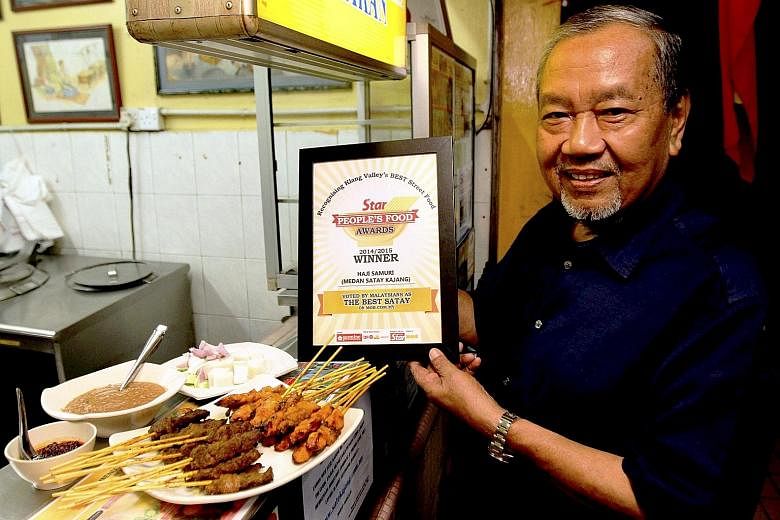 Mr Samuri Juraimi, who has died of liver cancer, made Kajang famous when he started his first stall in the then-small town 25 years ago.