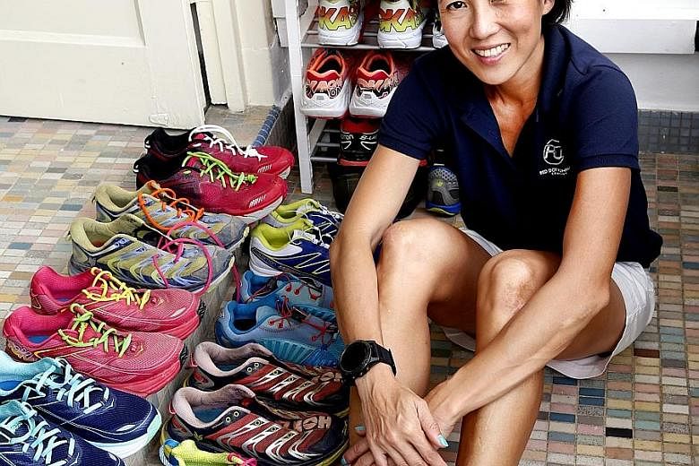 Jeri Chua has competed in more than 30 ultramarathons and will also take part in the Standard Chartered Singapore Marathon in December.