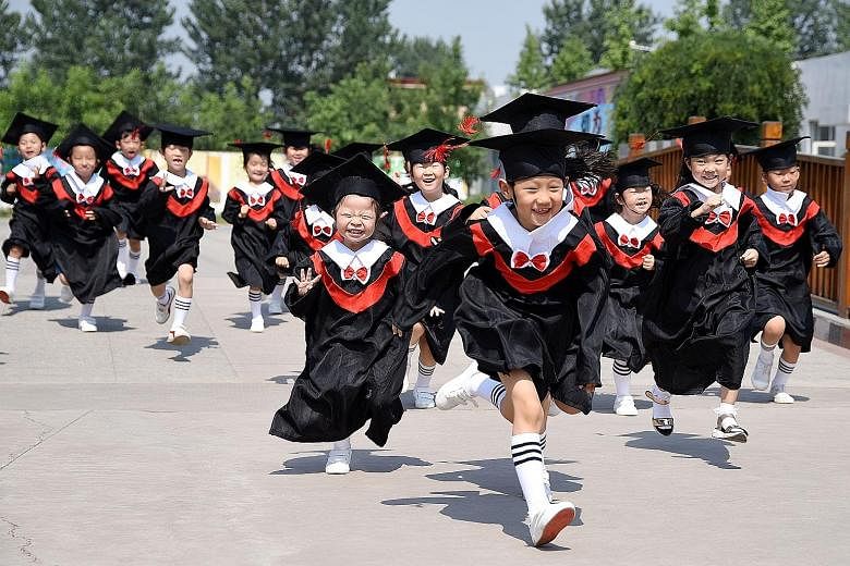 Children in rural areas, where around half of China's population lives, have far lower cognitive and social skills compared with their urban counterparts, setting them on a path of dropping out of school early.