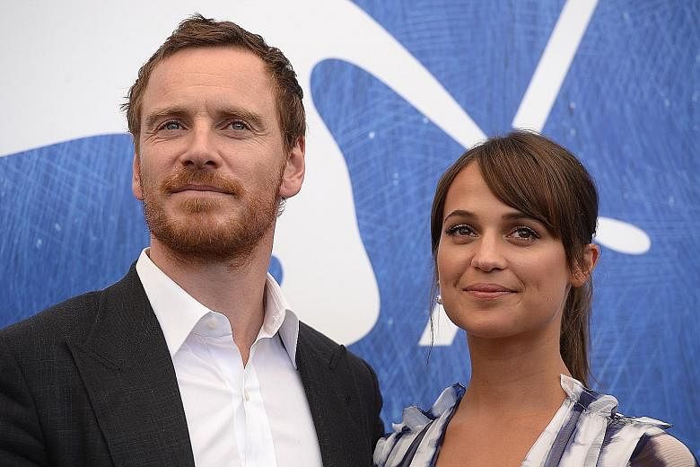 Michael Fassbender and Alicia Vikander fell in love while filming The Light Between Oceans in 2014.