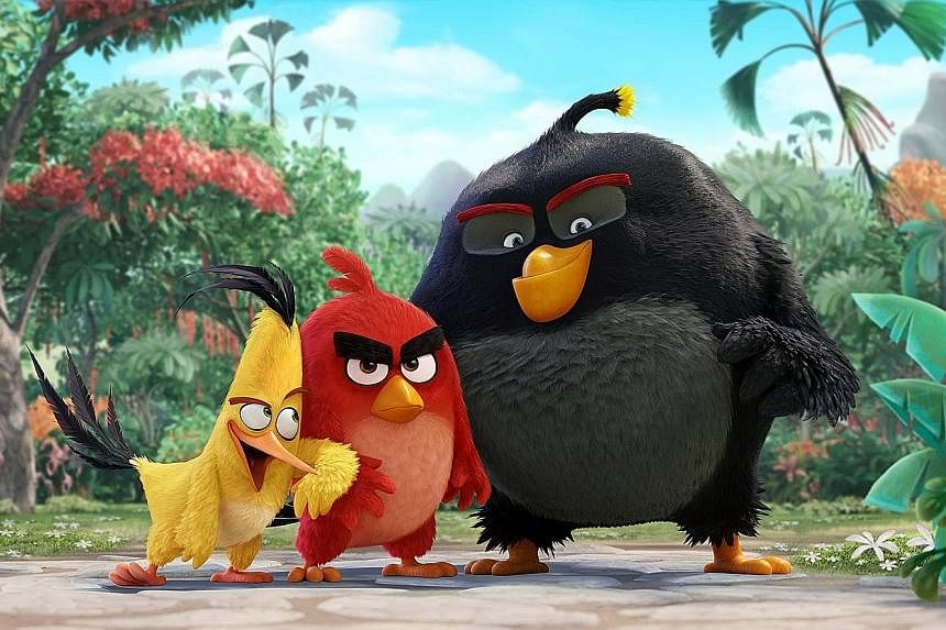 A cinema still of the Angry Birds movie which was released last year. The film revived the brand and gave a new boost to game sales. Rovio saw rapid growth after the 2009 launch of the original Angry Birds game, in which players use a slingshot to at