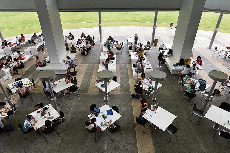 Consumer research firm ValuePenguin compared tuition fees of different majors at National University of Singapore with annual starting salaries of students who graduated last year, adjusted for employment rates of different graduates. The study showe