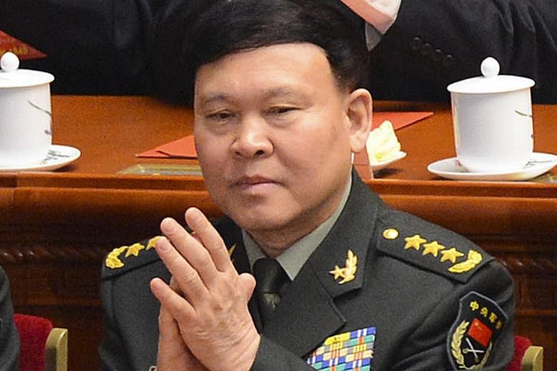 General  Fang Fenghui (top) and General Zhang Yang are believed to be under probe.