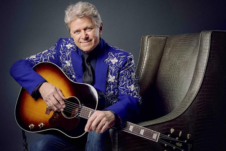 Singer Peter Cetera has performed in Singapore several times.