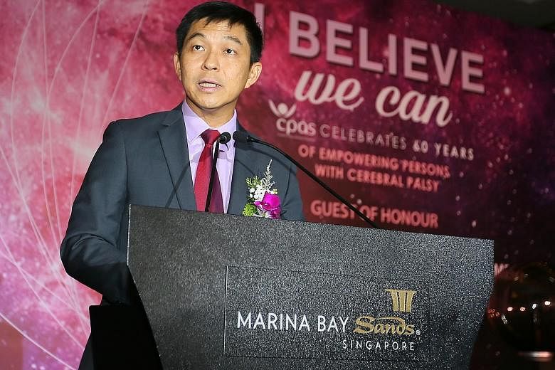 The registry was launched at Cerebral Palsy Alliance Singapore's 60th anniversary dinner at the Marina Bay Sands, as part of the hotel's Sands for Singapore Charity Festival. Minister for Social and Family Development Tan Chuan-Jin was guest of honou
