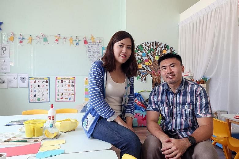 Ms Lydia Lok and her husband Yao Shuohan opened the Curious Thoughts Academy with the goal of teaching a child from a less privileged background for free for every three paying students. The two teachers believe that a good grasp of language is an im