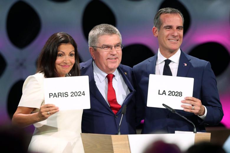 Olympics: US Olympians celebrate LA 2028 'now it's real' | The Straits