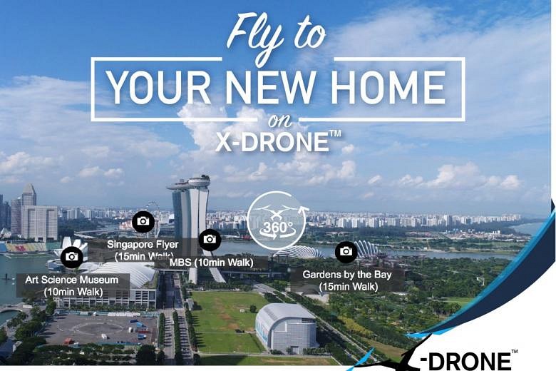 property drone video