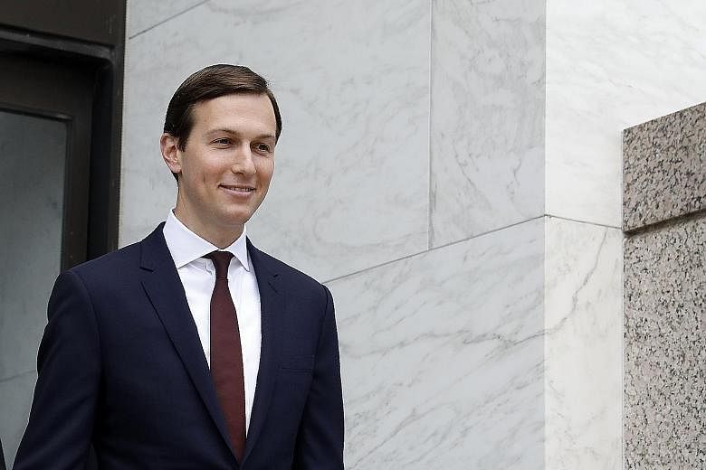 Mr Jared Kushner helped broker the first meeting between Mr Donald Trump and Mr Xi Jinping in Florida in April.