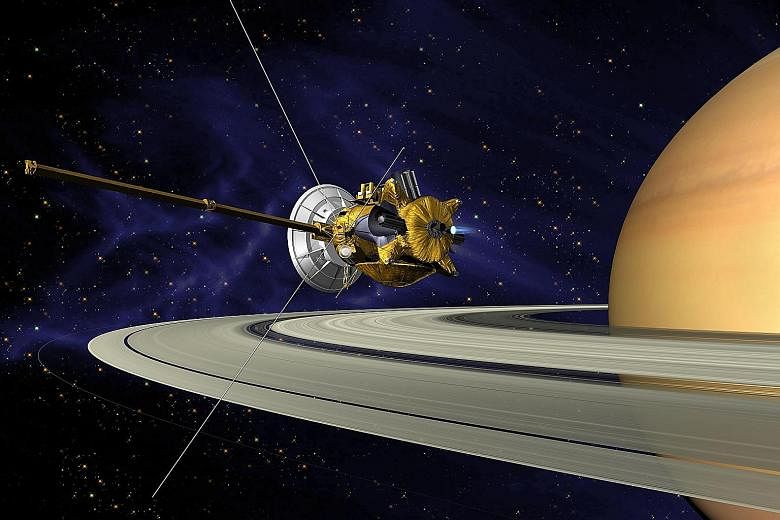 Cassini ended its voyage yesterday, after diving through the 2,400km gap between Saturn and its rings, with a final plunge into the gas giant.