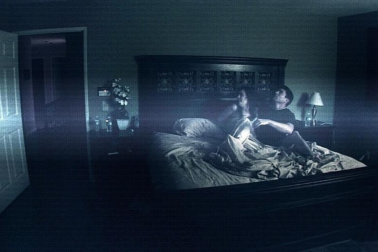 Producer Jason Blum changed his career in 2007 with Paranormal Activity (above), which had been put together for US$15,000 and grossed US$193 million worldwide.