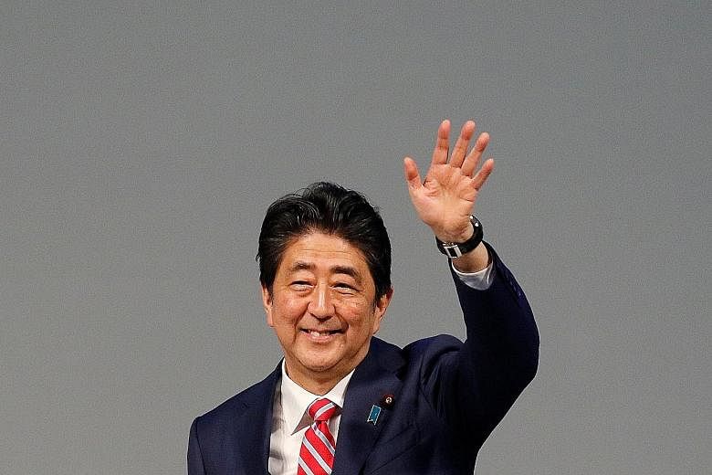 Japanese Prime Minister Shinzo Abe is scheduled to speak at the UN General Assembly in New York tomorrow.