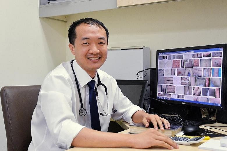Dr Chong Jin Ho says that although there is no cure, good control goes a long way in alleviating a child's symptoms.