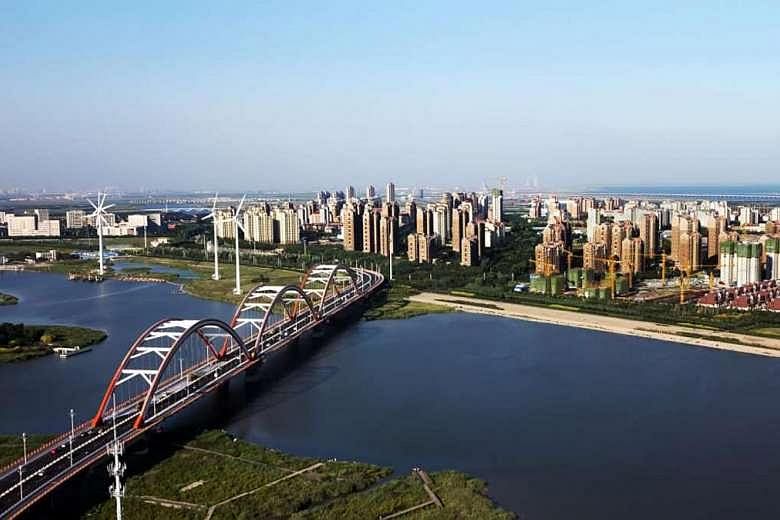 The second mega project between China and Singapore, the Sino-Singapore Tianjin Eco-City, emphasised sustainable development. Singapore has chosen projects which are meaningful to China and compatible with China's own policy focus and development pri