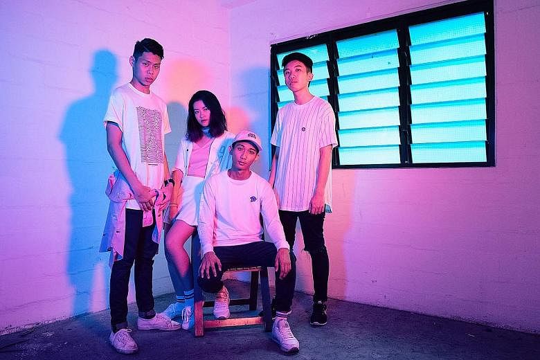 Live music acts such as local electro-pop band Disco Hue will perform at Gillman Barracks on Friday.