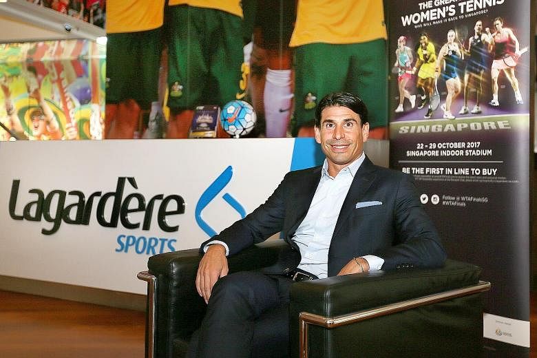 Lagardere Sports executive vice-president of global partnerships Adrian Staiti says sports events create opportunities for brands to communicate with people in the way they want to be communicated to.