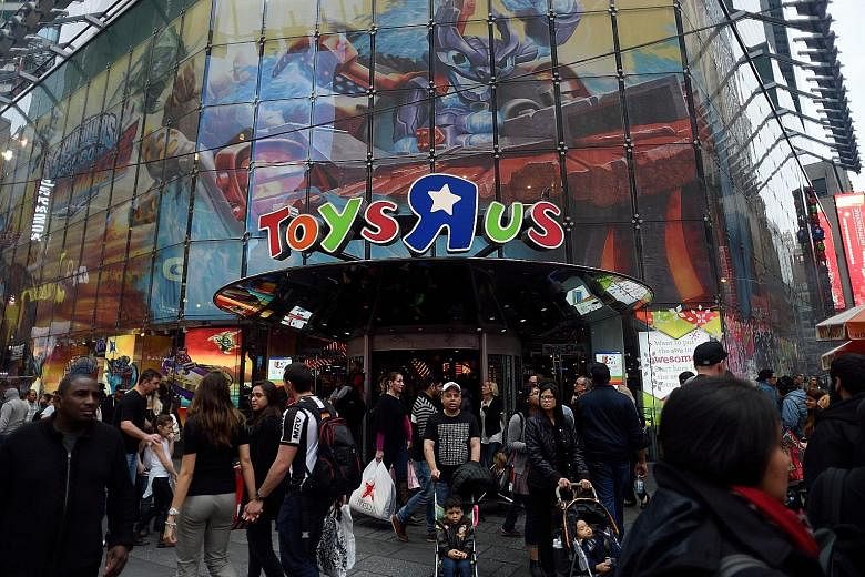 Toys 'R' Us is an important sales outlet for toy manufacturers such as Mattel and Hasbro.