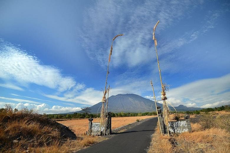 The alert status for Mount Agung has been raised to its highest level.