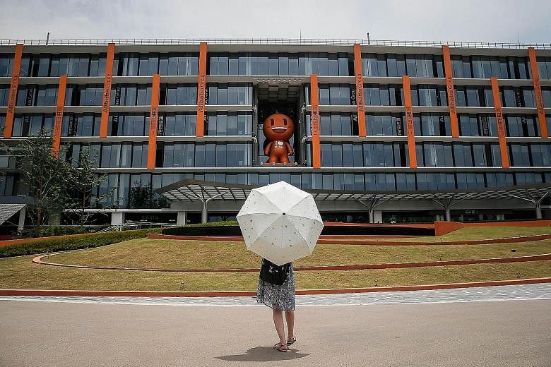 Alibaba's Xixi Park, which is also known as Taobao City and is the headquarters of e-commerce platform Alibaba Group. Winners of the annual Singapore Valley Awards will receive three-month internships with Chinese Internet giants such as Alibaba Grou