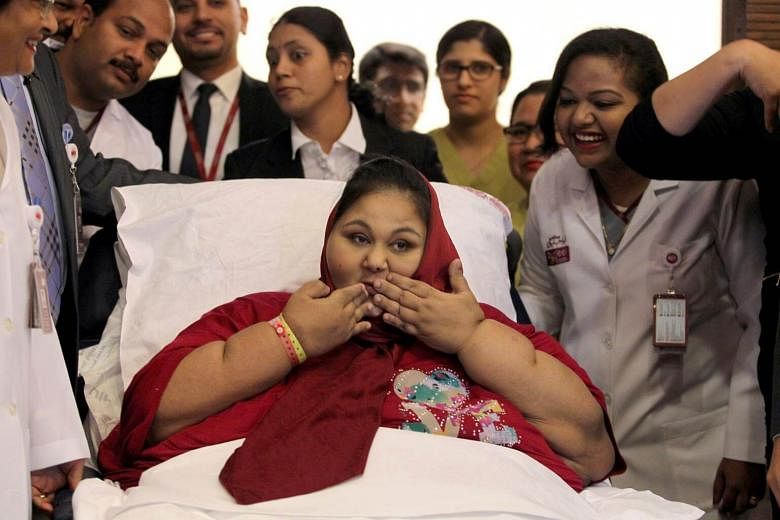 Worlds Heaviest Woman Dies In Abu Dhabi Hospital The Straits Times 