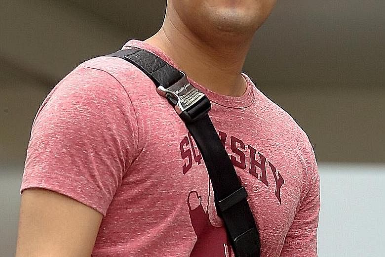 Jason Toh Han Soon was jailed for 18 weeks after admitting to 13 charges of intruding into the privacy of a woman.