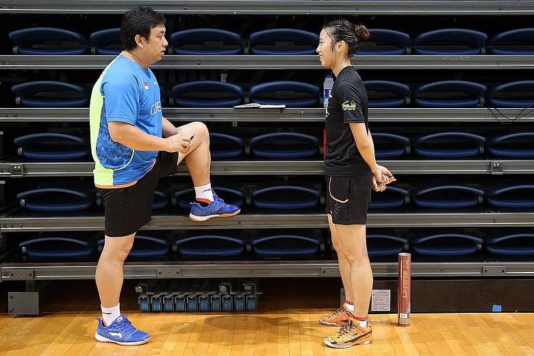 National singles coach Ding Chao has not renewed his SBA contract and will coach independently after his departure.