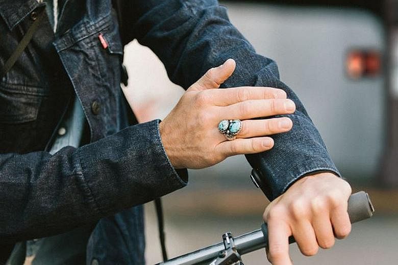 In a tie-up with Google, Levi Strauss has designed a denim jacket with a sleeve cuff made of special Jacquard fabric that synchronises wirelessly with smartphones.