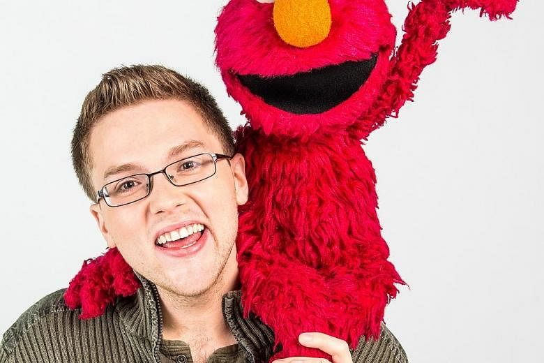 Ryan Dillon became a puppeteer to Elmo after he aced an audition in 2013.