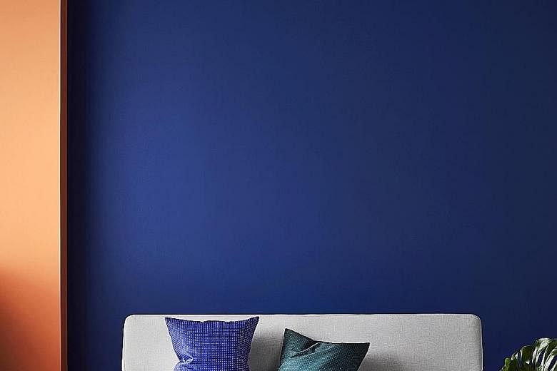 New designs of Ikea's Frakta bag and a sofa (above) from the Ypperlig collection.