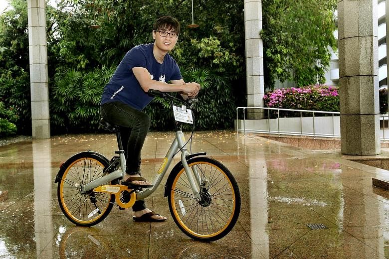Always on the lookout for new ideas, Mr Shi Yi started oBike, a stationless smart bike-sharing company in Singapore early this year. Since then, the start-up has penetrated 11 markets, including South Korea, Britain and Australia. He is aware that th