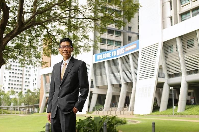NUS president Tan Chorh Chuan, who will step down on Jan 1 next year, said he will miss interacting with students and staff, and being "immersed in the full breadth of what's happening in the university".