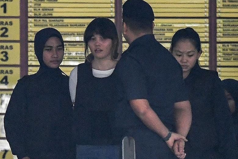 The prosecution said evidence clearly showed the two accused had wiped the deadly VX nerve agent on Mr Kim Jong Nam's face.