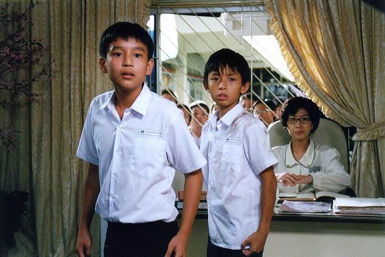 Jeff Singh in TalkingCock The Movie; Joshua Ang (left) and Shawn Lee in I Not Stupid; and Jins Shamsudin in Gerak Kilat.