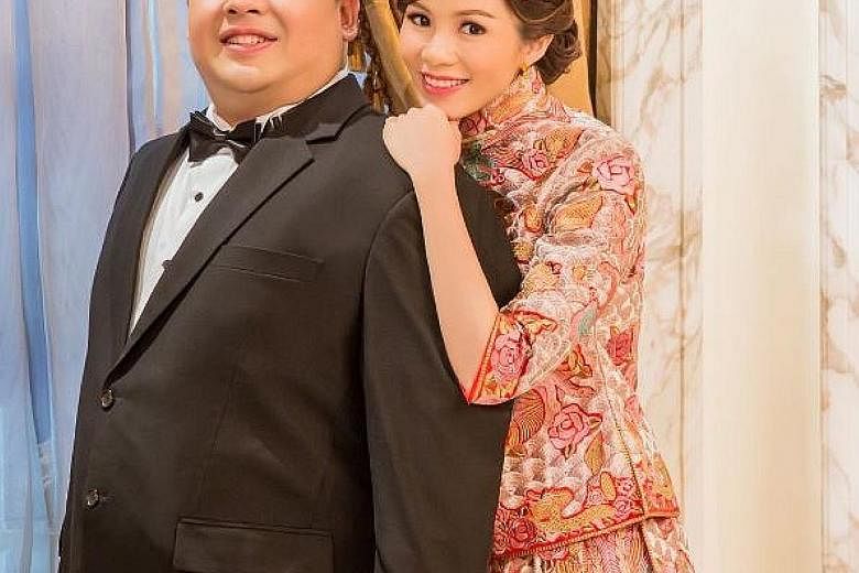 Former actress Tracy Lee and Mr Ben Goi, Popiah King Sam Goi's son, got married last Saturday.