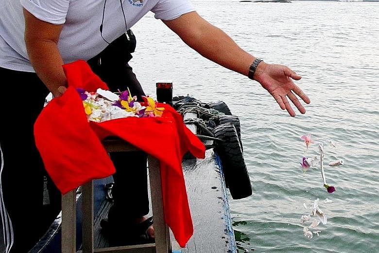 Scattering cremated remains at sea is an option but some may not like it. Inland ash scattering, such as in a garden, is practised in societies such as South Korea, Taiwan, China, the United States and Australia. Members of the public in Singapore ha