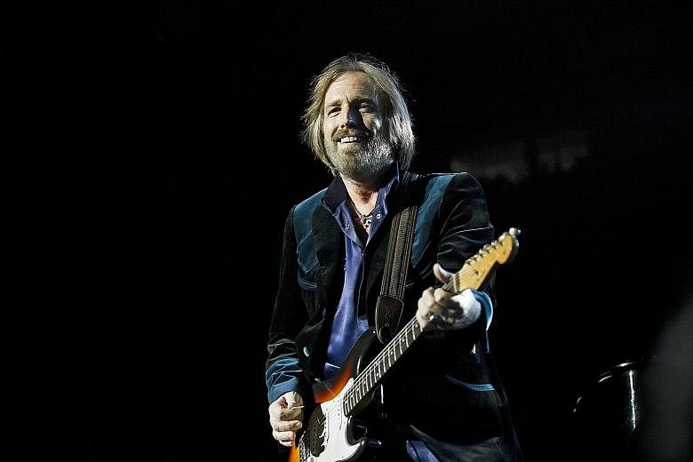 Tom Petty performing at Madison Square Garden in New York in 2010.
