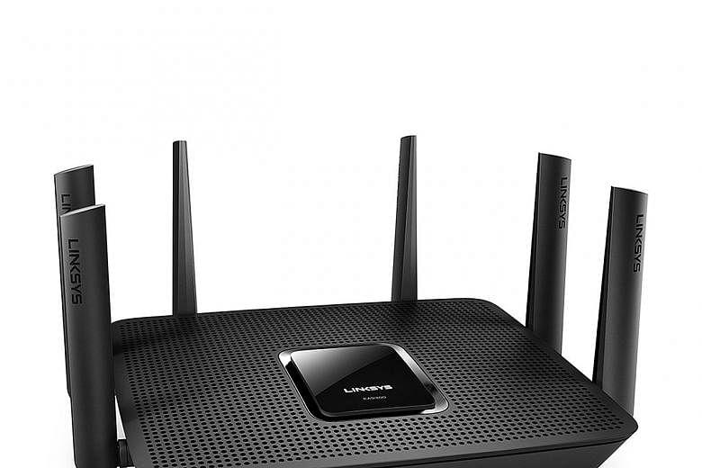 By enabling its Smart Connect feature, the Linksys EA9300 router will intelligently assign devices to the appropriate 5GHz wireless band to ensure optimal wireless performance for all connected devices.