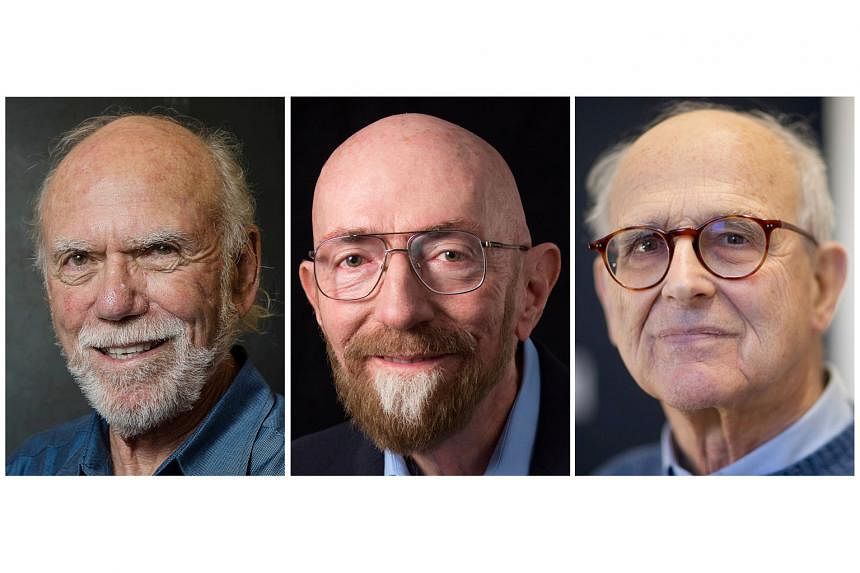 (From far left): US physicists Barry Barish, Kip Thorne and Rainer Weiss shook the world with their discovery.