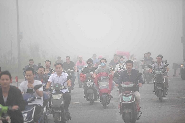 On average, the air quality in China's largest cities deteriorated in the first six months of this year, and local governments have been urged to step up enforcement of environmental laws and regulations.