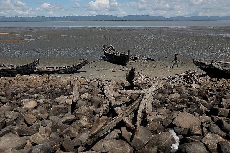 About 20 boats that ferried Rohingya were destroyed by the Bangladeshi authorities. According to refugees, border guards also beat and arrested passengers and crew as they landed at Shah Porir Dwip, on the southern tip of Bangladesh.