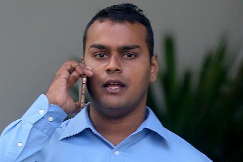 Kuhaannath Pillai, a supervisor at a cleaning firm, was jailed for two weeks.