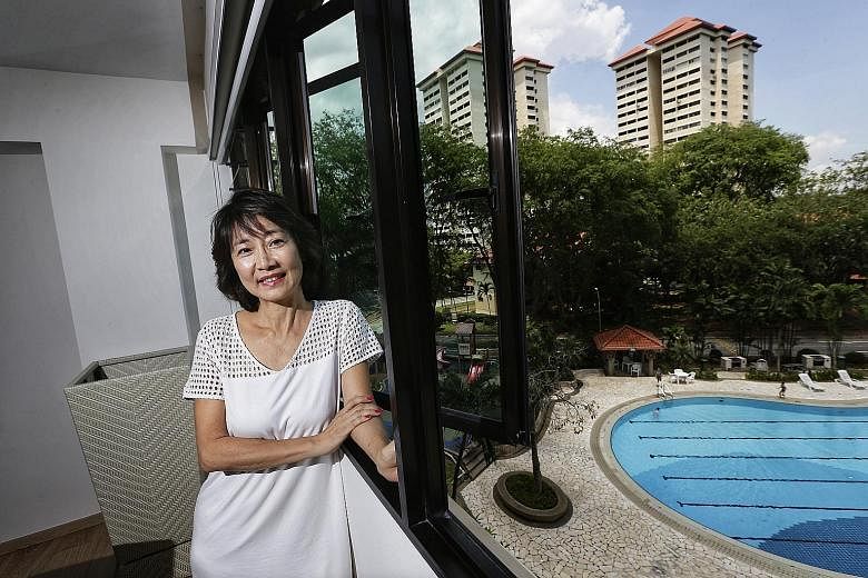 For Madam Careene Tan, who just moved in, it won't be easy to find a similarly sized apartment within same price range.